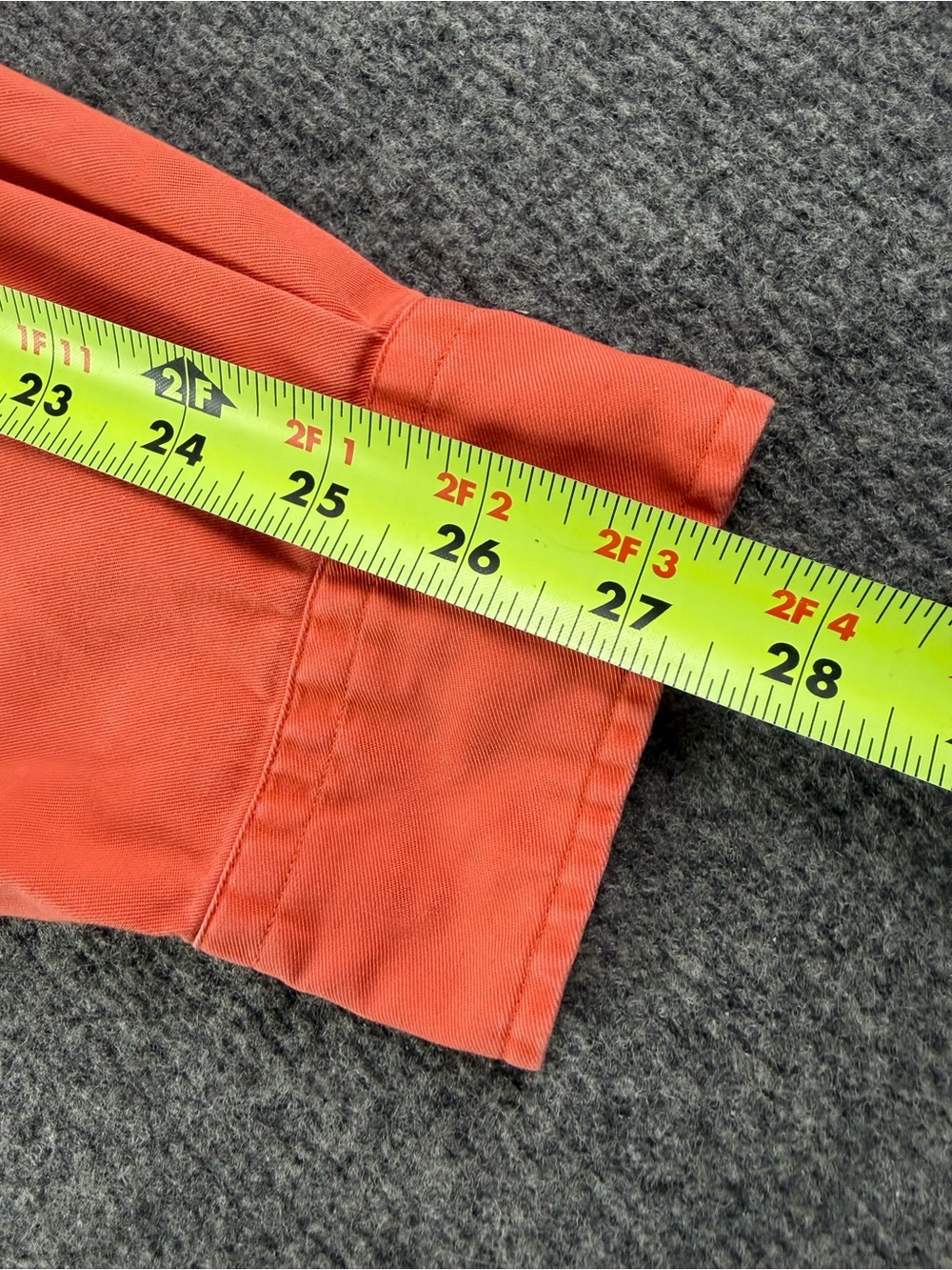 Polo Ralph Lauren Mens 100% Cotton L/S Utility Pockets Shirt Size 2XLT Orange - Picture 12 of 13